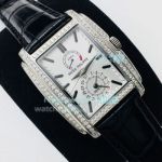 TW Factory Replica Patek Philippe Gondolo White Dial Diamond Bezel Watch